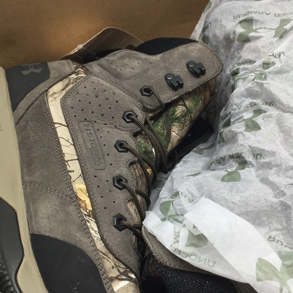 Under Armour Men Bozeman Hunting Boots Sz 10 or 12 - Picture 7 of 8